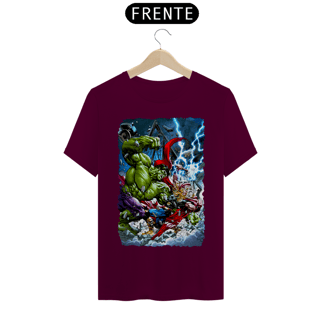 Nome do produtoCamiseta Classic - Hulk vs Thor