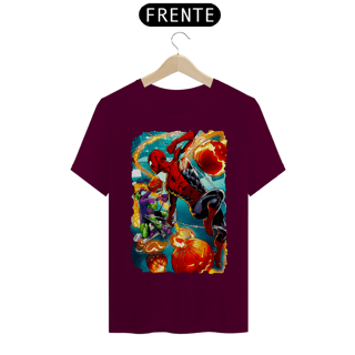 Nome do produto Camiseta Classic - Homem Aranha vs Duende Verde