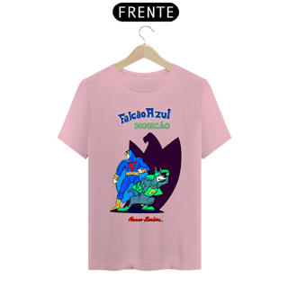 Nome do produto Camiseta Masculina - Falcão Azul e Bionicão