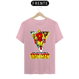 Nome do produto Camiseta Masculina - Homem de Ferro