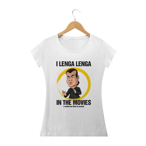 Camiseta Feminina Lenga lenga in the movies