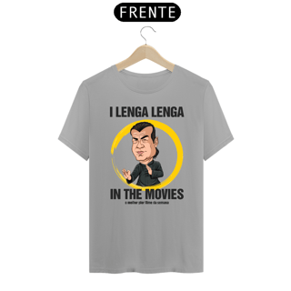 Nome do produto Camiseta Masculina Lenga lenga in the movies