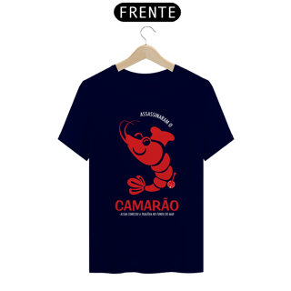 Nome do produto Camiseta Assassinaram o Camarão