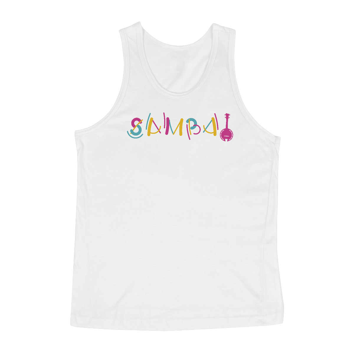 Nome do produto: Camiseta Regata Samba