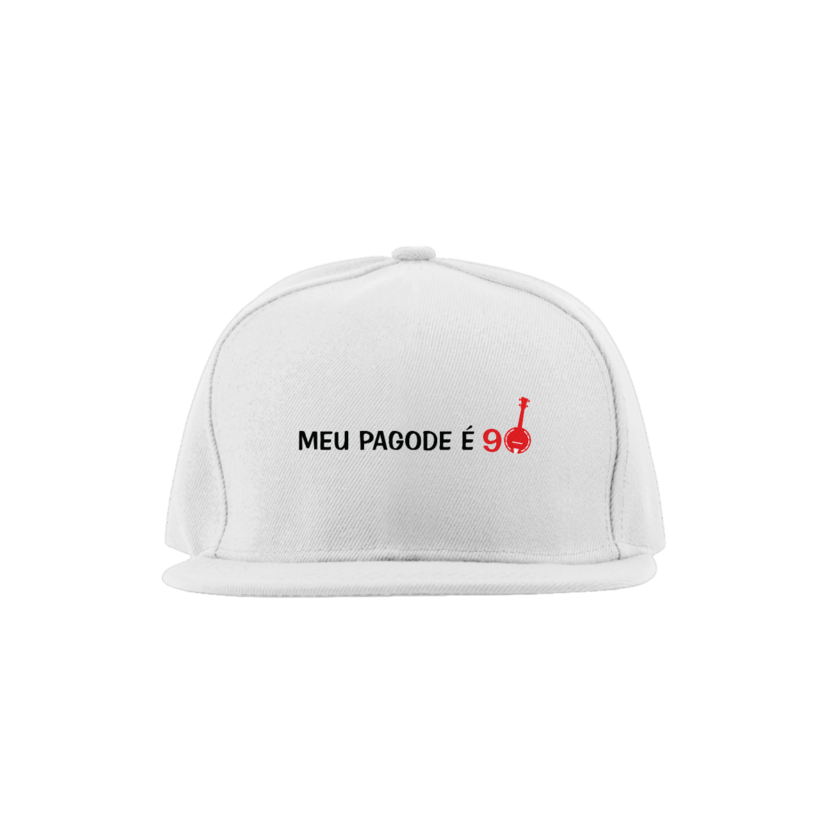 Nome do produto: Boné Meu Pagode é 90 - Branco