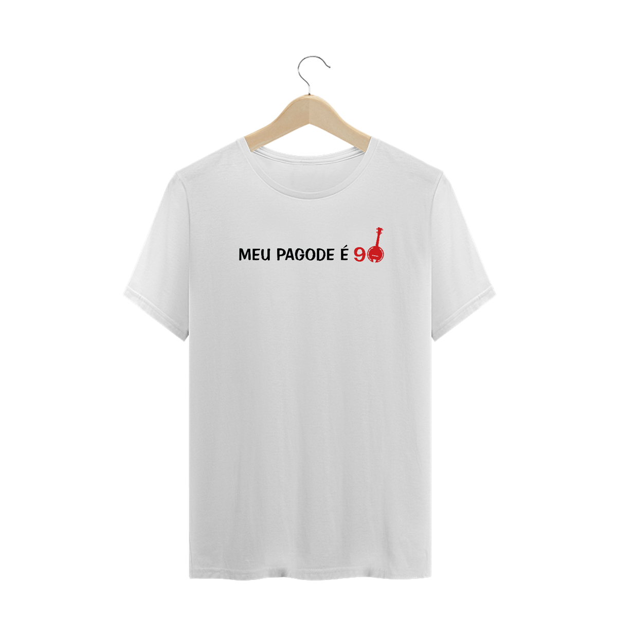 Nome do produto: Camiseta Plus Size Meu Pagode é 90