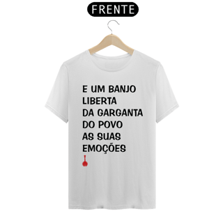 Camiseta Um Banjo Liberta