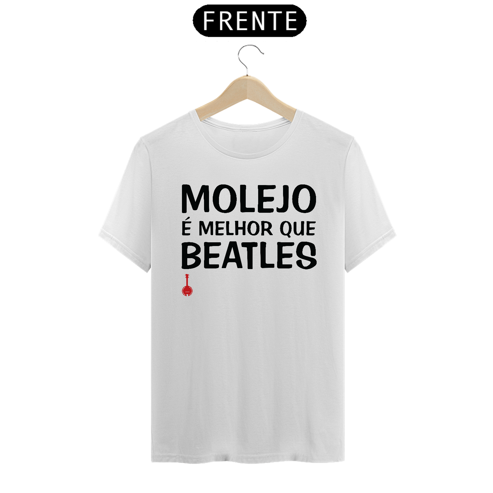 Camiseta Molejo é Melhor que Beatles