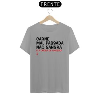 Nome do produto Camiseta Carne Mal Passada Não Sangra