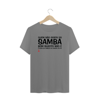 Nome do produto Camiseta Plus Size Quem Não Gosta do Samba