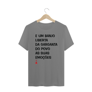 Nome do produto Camiseta Plus Size Um Banjo Liberta