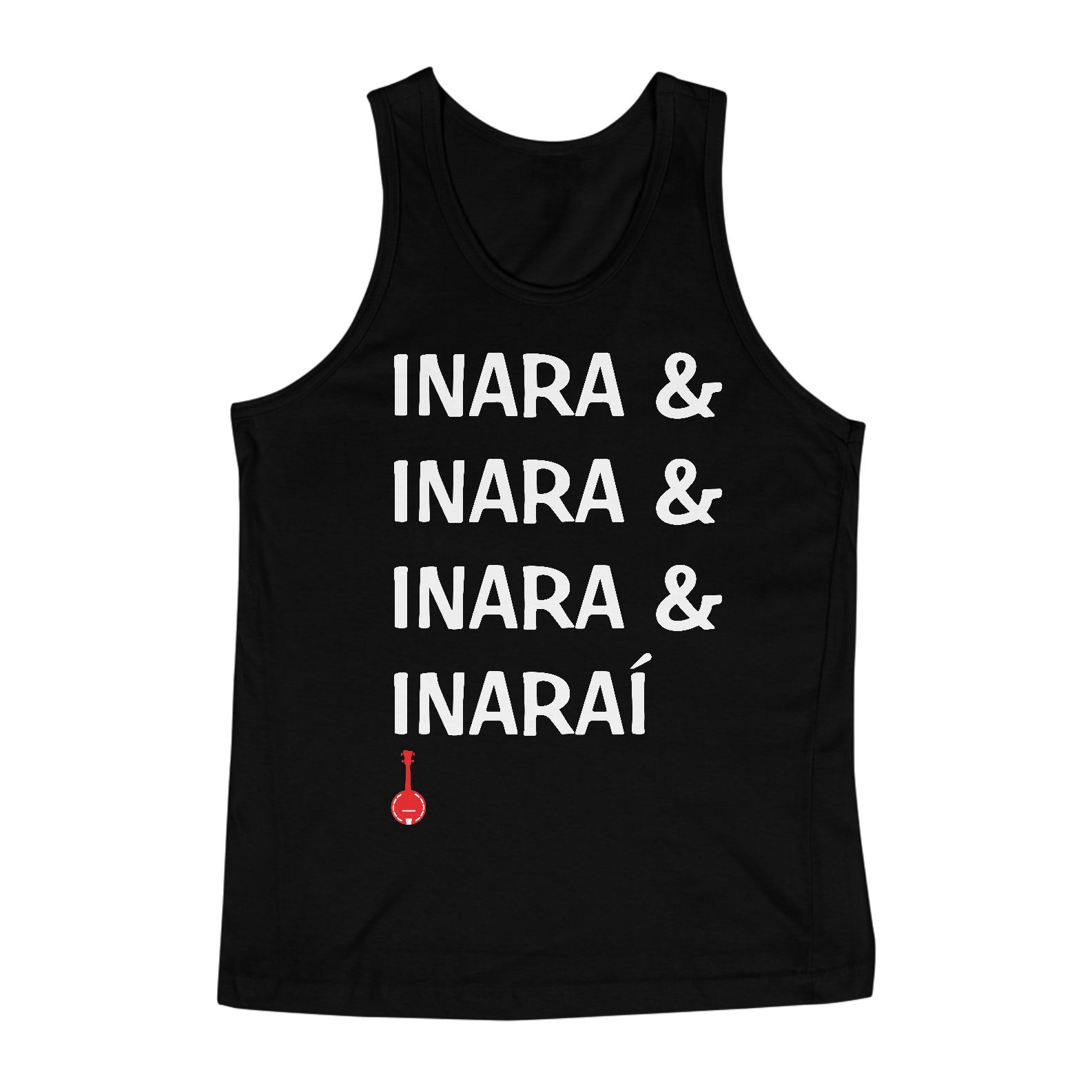 Camiseta Regata Inaraí - Preta