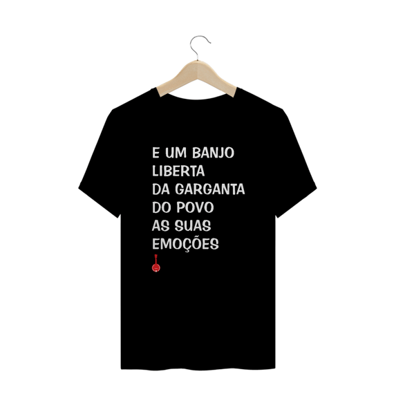 Camiseta Plus Size Um Banjo Liberta