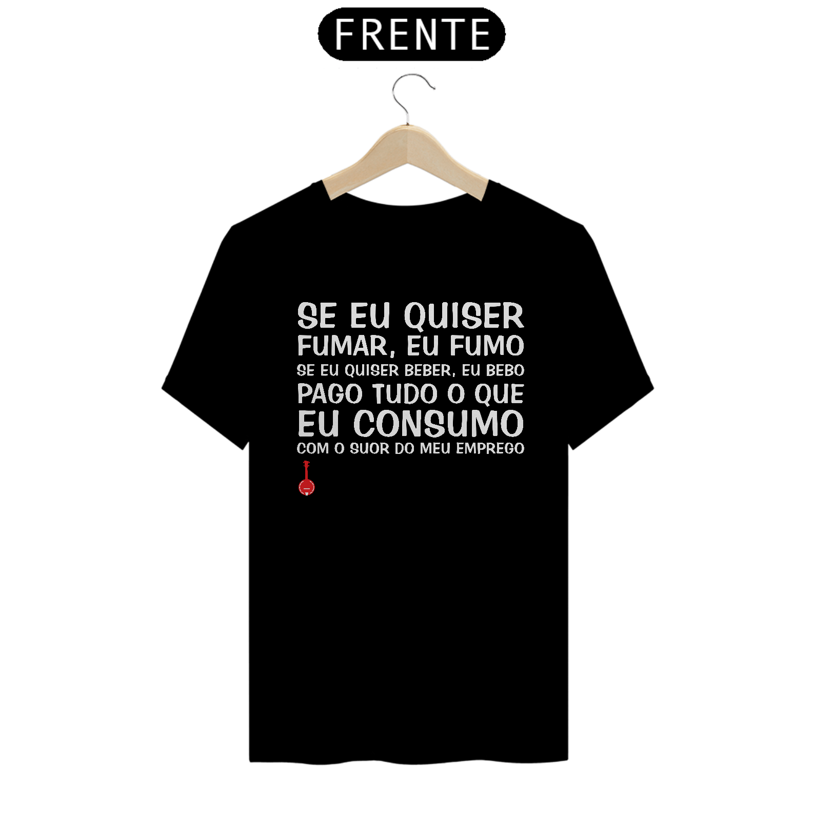 Camiseta Se Eu Quiser Fumar Eu Fumo