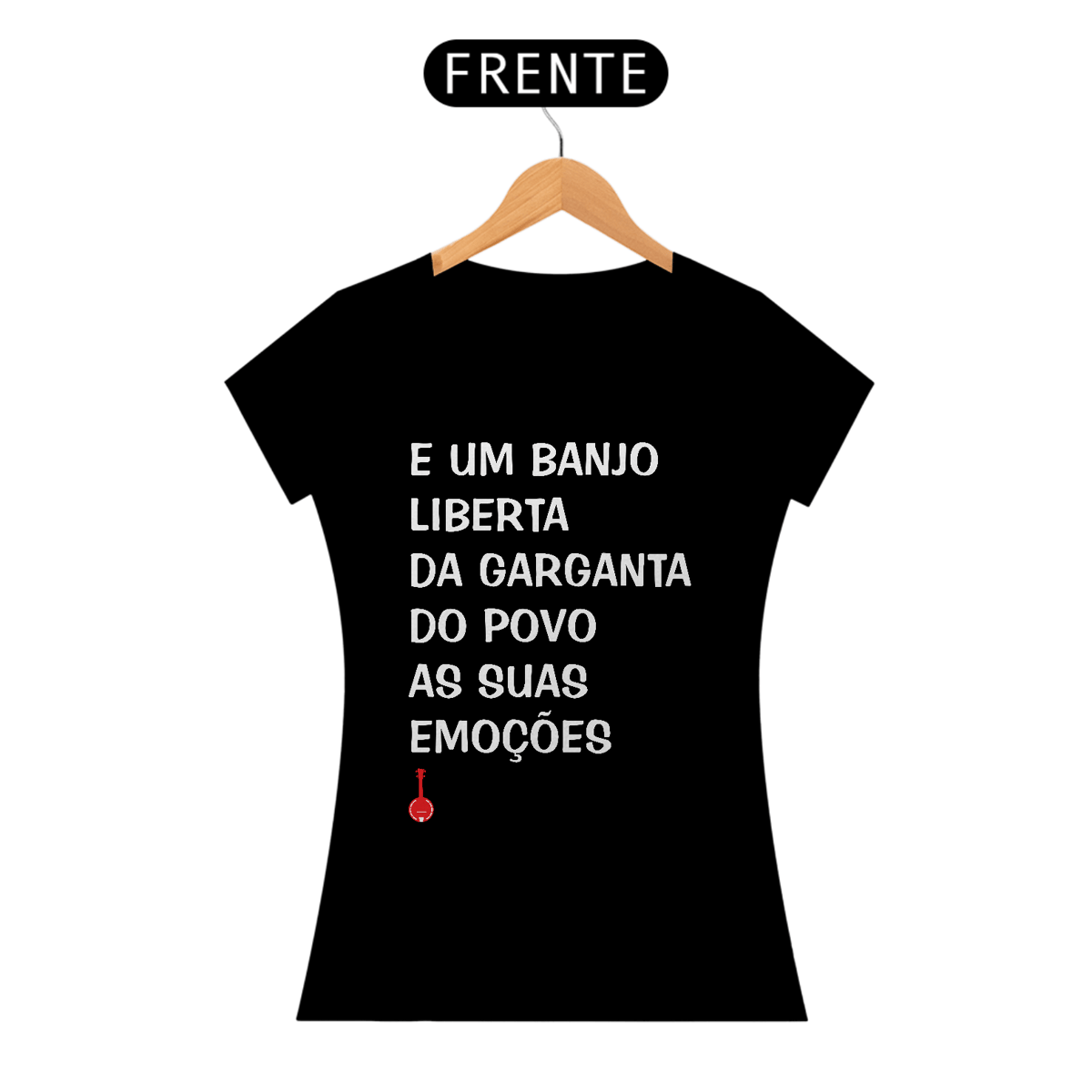 Nome do produto: Baby Look Um Banjo Liberta