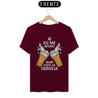 Nome do produto Camiseta Aí Eu Me Afogo Num Copo de Cerveja