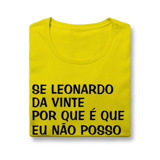 Nome do produto Baby Look Se Leonardo Da Vinte