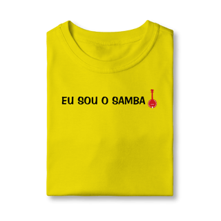 Nome do produto Camiseta Infantil Eu Sou o Samba