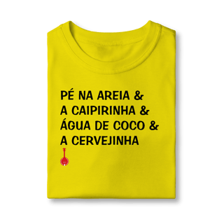 Nome do produto Camiseta Infantil Pé na Areia