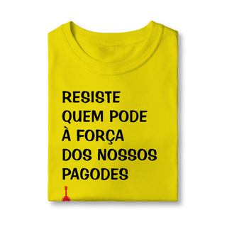 Nome do produto Camiseta Infantil Resiste Quem Pode