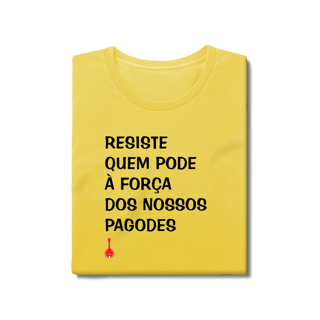 Nome do produto Baby Look Resiste Quem Pode - Estonada