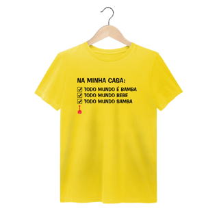Nome do produto Camiseta Na Minha Casa Todo Mundo é Bamba - Estonada