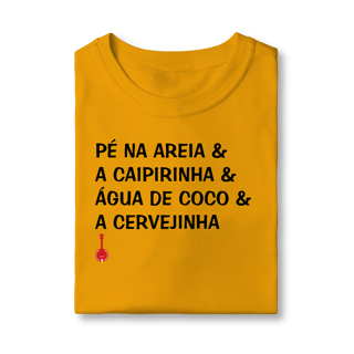 Nome do produto Camiseta Infantil Pé na Areia