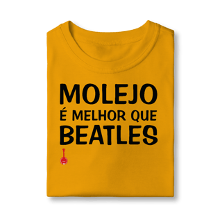 Nome do produto Camiseta Infantil Molejo é Melhor que Beatles