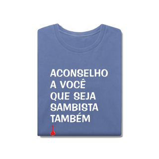 Nome do produto Camiseta Seja Sambista Também - Estonada