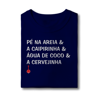 Nome do produto Camiseta Infantil Pé na Areia