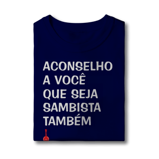 Nome do produto Camiseta Infantil Seja Sambista Também