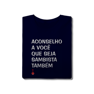 Nome do produto Camiseta Seja Sambista Também