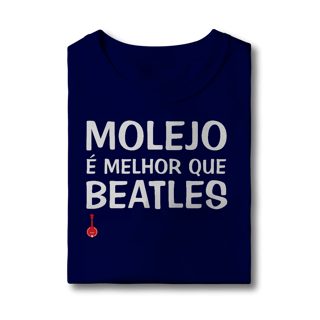 Nome do produto Camiseta Infantil Molejo é Melhor que Beatles