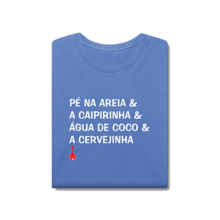 Nome do produto Camiseta Pé na Areia - Estonada
