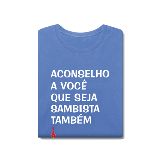 Nome do produto Camiseta Seja Sambista Também - Estonada