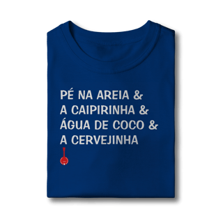 Nome do produto Camiseta Infantil Pé na Areia