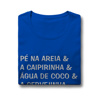 Nome do produto Baby Look Pé na Areia