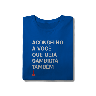 Nome do produto Camiseta Seja Sambista Também