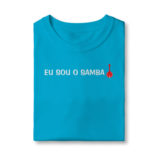 Nome do produto Camiseta Infantil Eu Sou o Samba