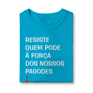 Nome do produto Camiseta Infantil Resiste Quem Pode