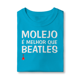Nome do produto Camiseta Infantil Molejo é Melhor que Beatles
