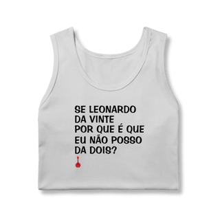 Nome do produto Regata Se Leonardo Da Vinte
