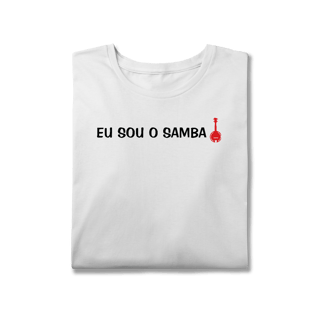 Nome do produto Camiseta Plus Size Eu Sou o Samba