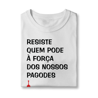 Nome do produto Camiseta Infantil Resiste Quem Pode