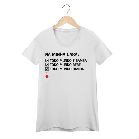 Baby Look Na Minha Casa Todo Mundo é Bamba