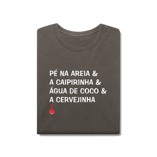 Nome do produto Camiseta Pé na Areia - Estonada
