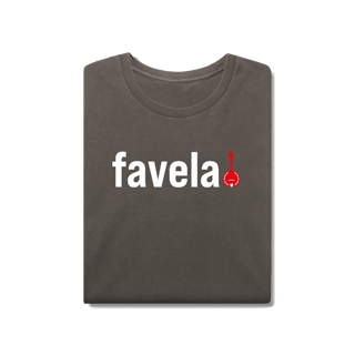 Nome do produto Camiseta Favela - Estonada