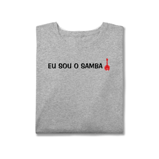 Nome do produto Camiseta Plus Size Eu Sou o Samba