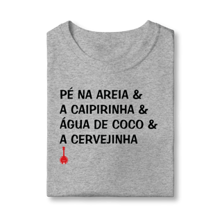 Nome do produto Camiseta Infantil Pé na Areia