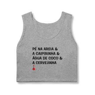 Nome do produto Regata Pé na Areia